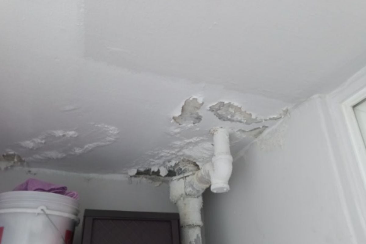 누수 현장 사진 1